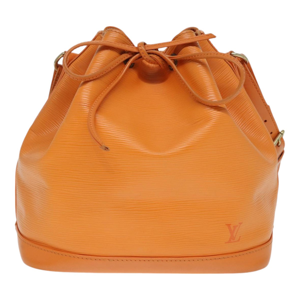 LOUIS VUITTON Epi Petit Noe Shoulder Bag Orange Mandarin M5901H LV 87364