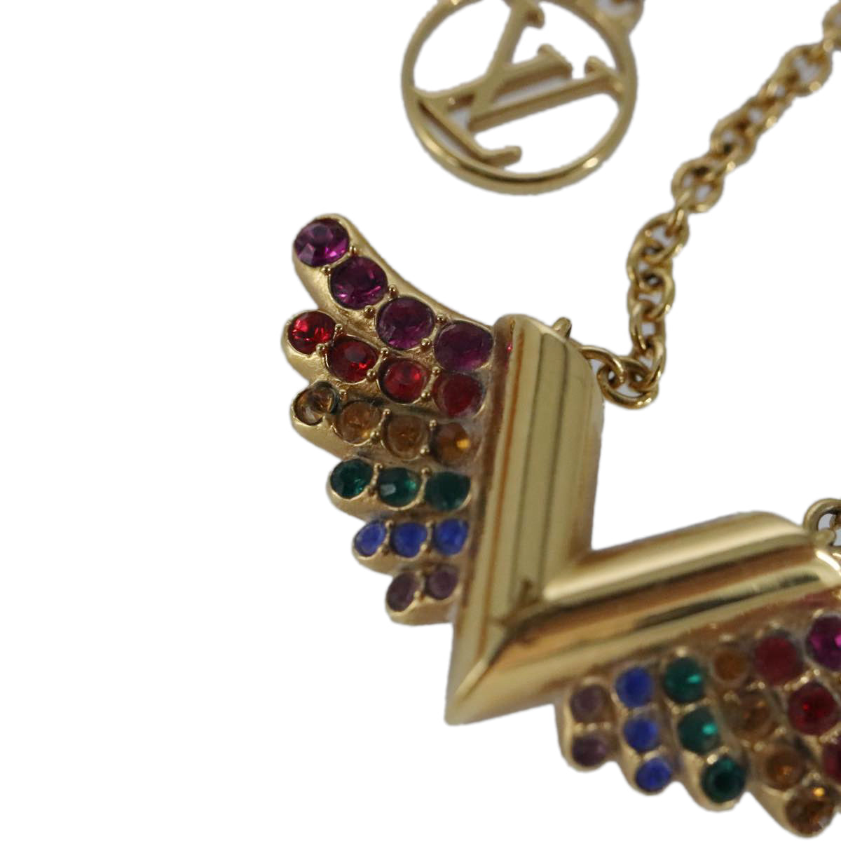 LOUIS VUITTON Collier Essential V California Dream Necklace M69617 LV 87377
