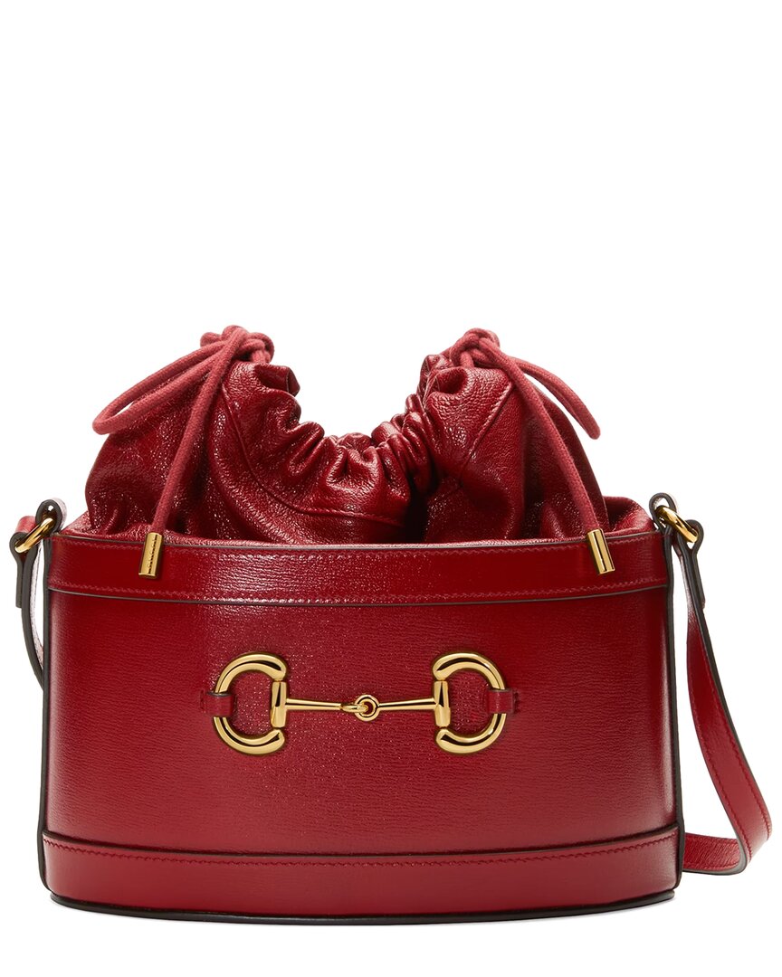 Gucci Horsebit 1955 Leather Bucket Bag