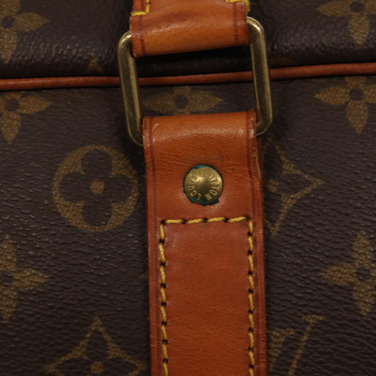LOUIS VUITTON Monogram Sirius 55 Boston Bag M41404 LV 87447