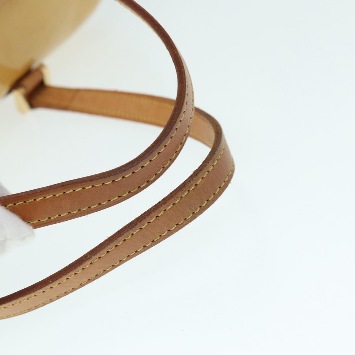 LOUIS VUITTON Monogram Vernis Bedford Hand Bag Beige M91006 LV 87473