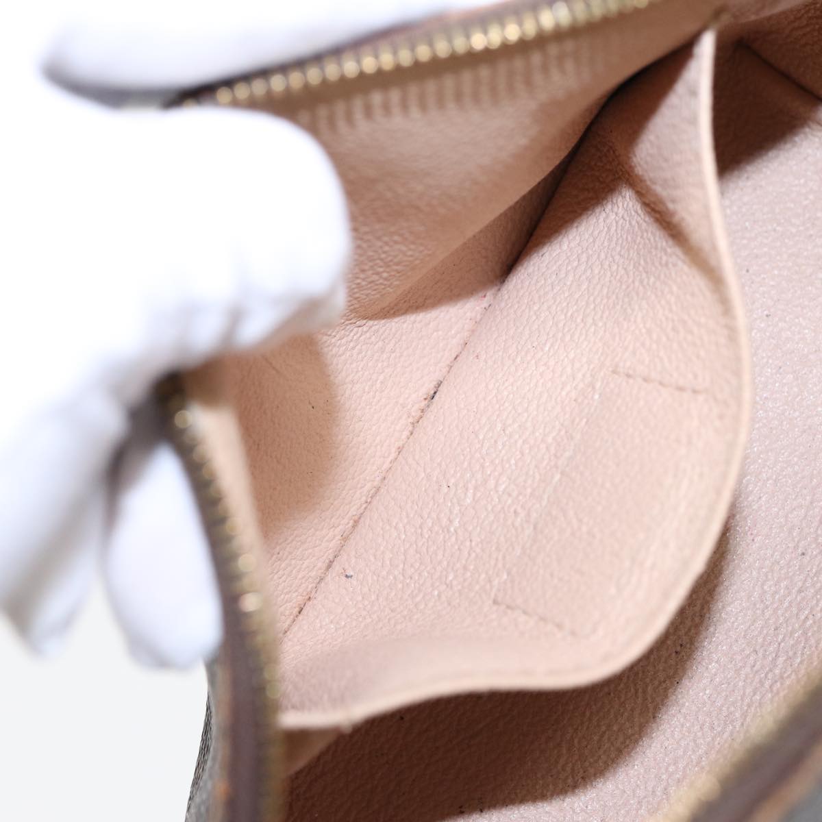 LOUIS VUITTON Monogram Pochette Cosmetic PM Cosmetic Pouch M47515 LV 87474