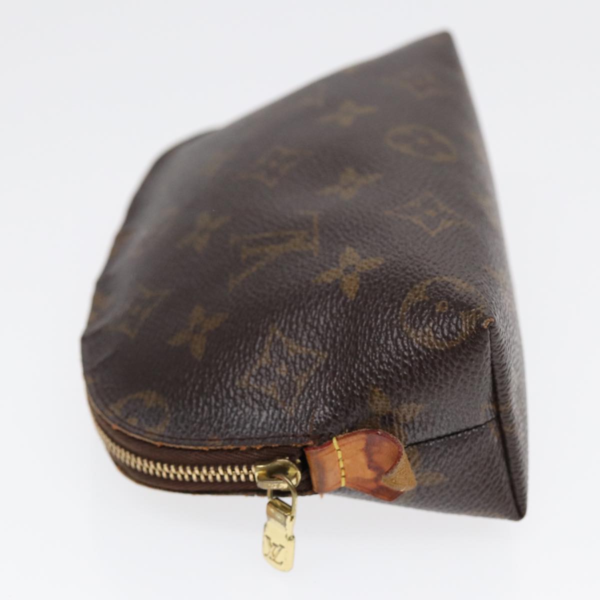 LOUIS VUITTON Monogram Pochette Cosmetic PM Cosmetic Pouch M47515 LV 87474