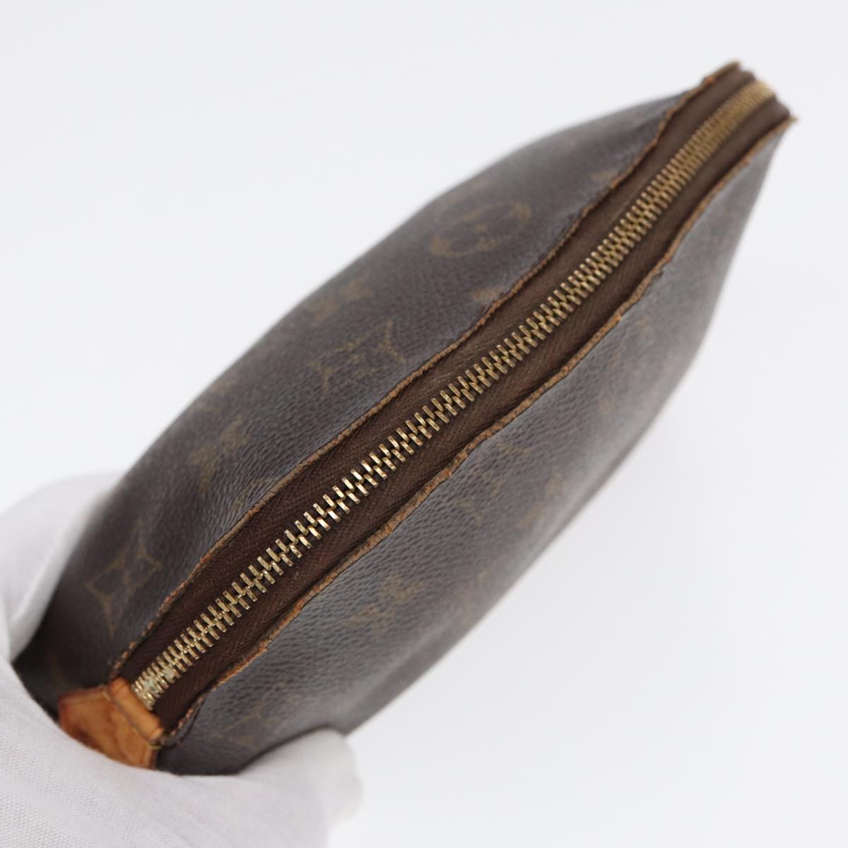 LOUIS VUITTON Monogram Pochette Cosmetic PM Cosmetic Pouch M47515 LV 87474