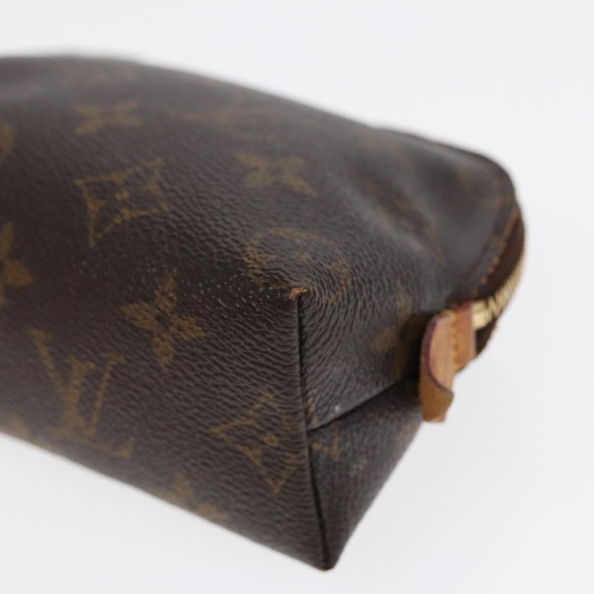 LOUIS VUITTON Monogram Pochette Cosmetic PM Cosmetic Pouch M47515 LV 87474