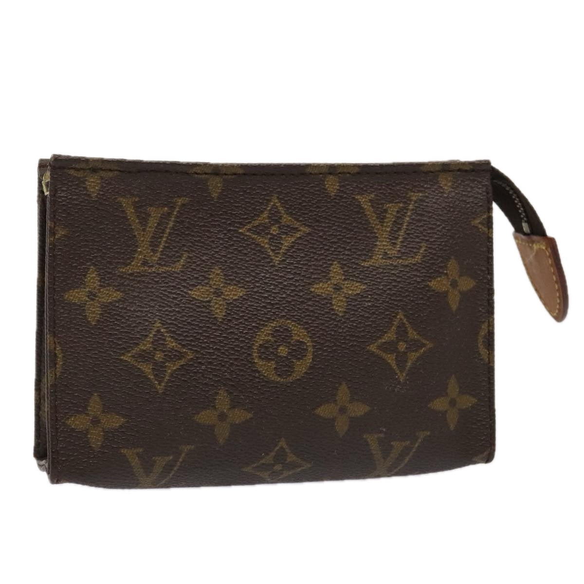 LOUIS VUITTON Monogram Poche Toilette 15 Pouch M47546 LV 87477