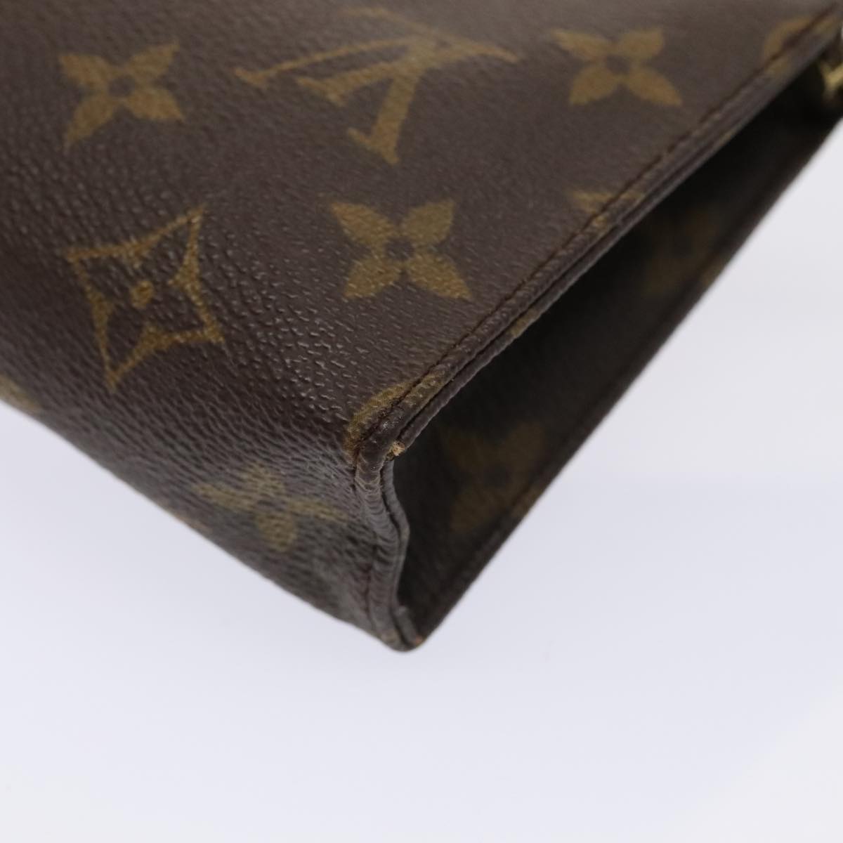 LOUIS VUITTON Monogram Poche Toilette 15 Pouch M47546 LV 87477