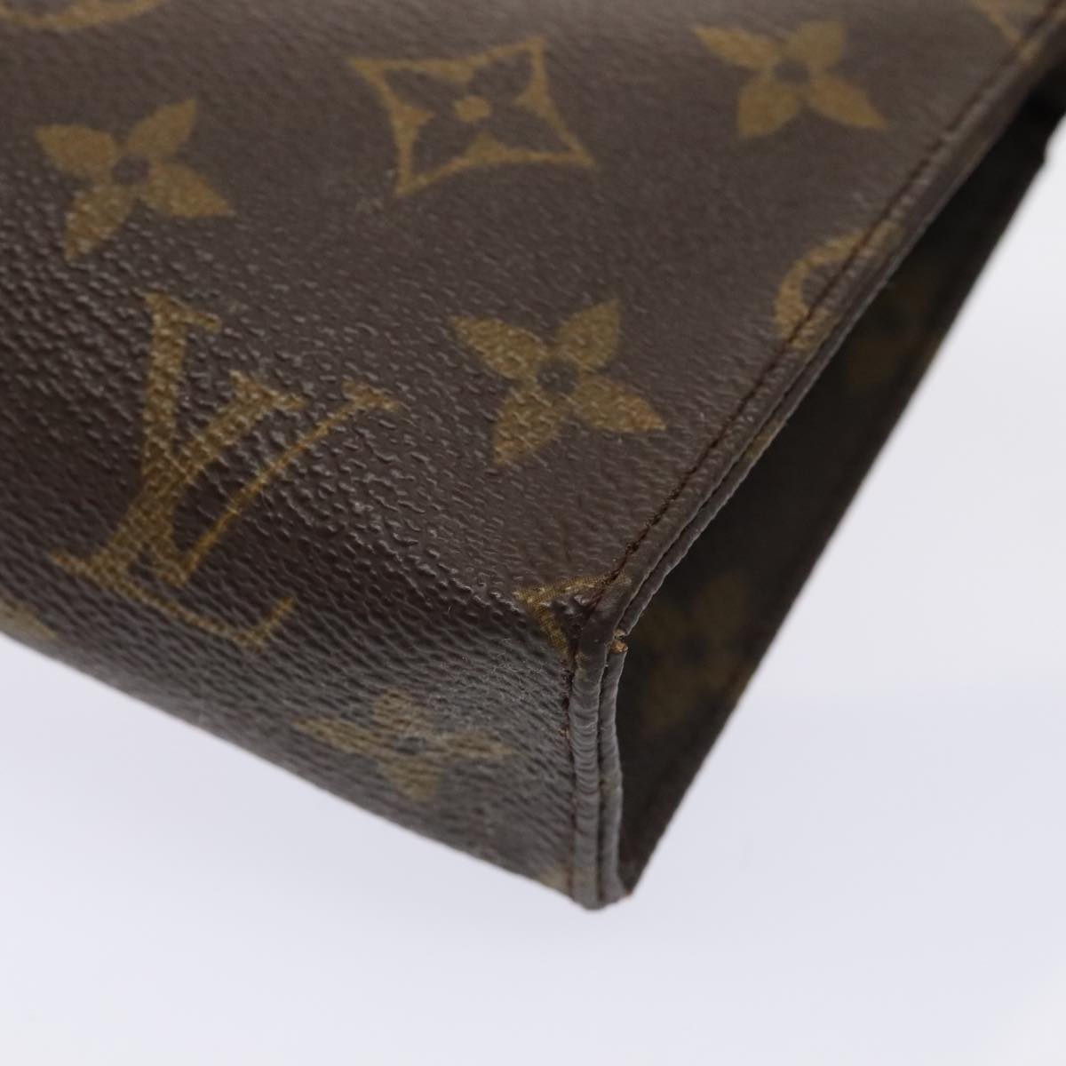 LOUIS VUITTON Monogram Poche Toilette 15 Pouch M47546 LV 87477