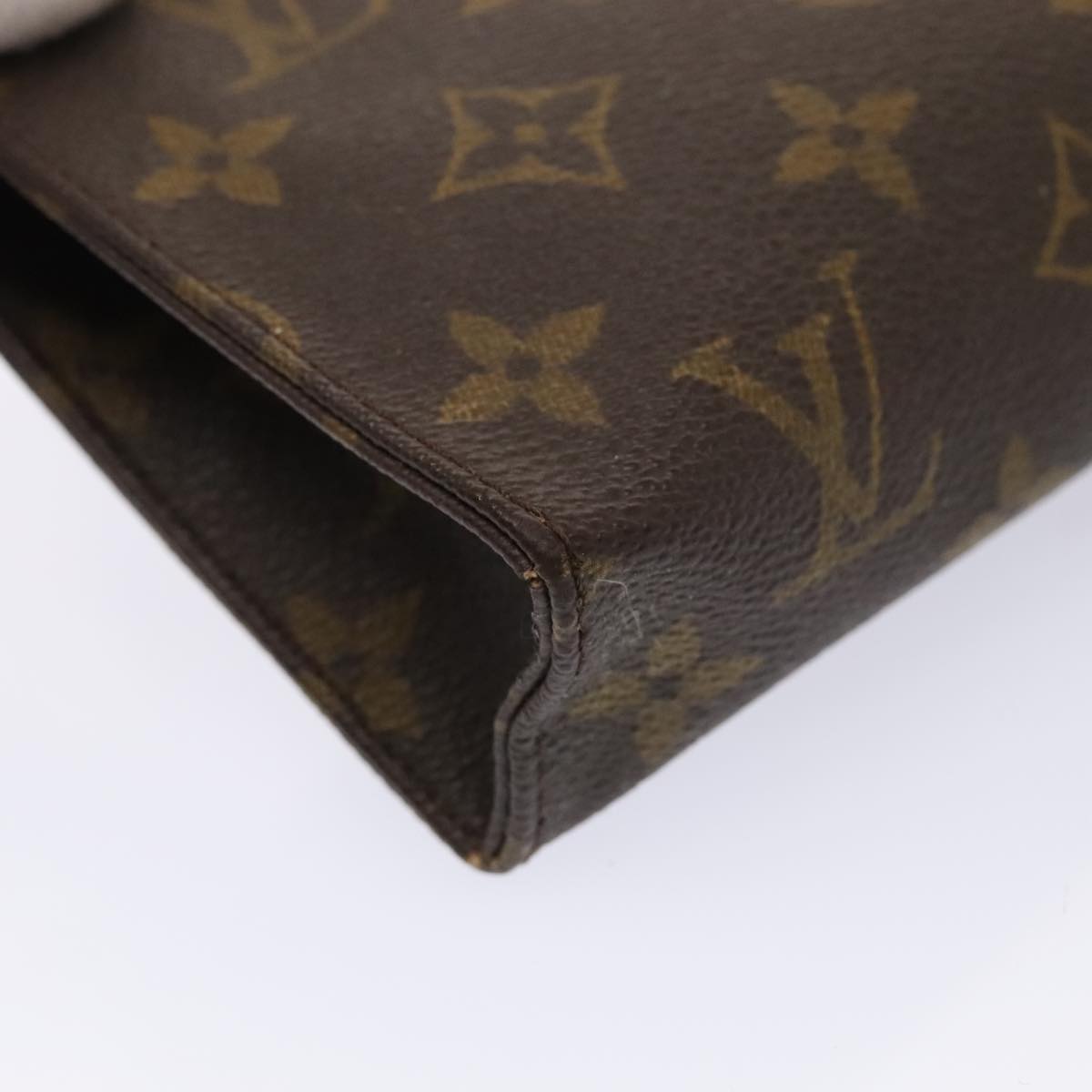 LOUIS VUITTON Monogram Poche Toilette 15 Pouch M47546 LV 87477