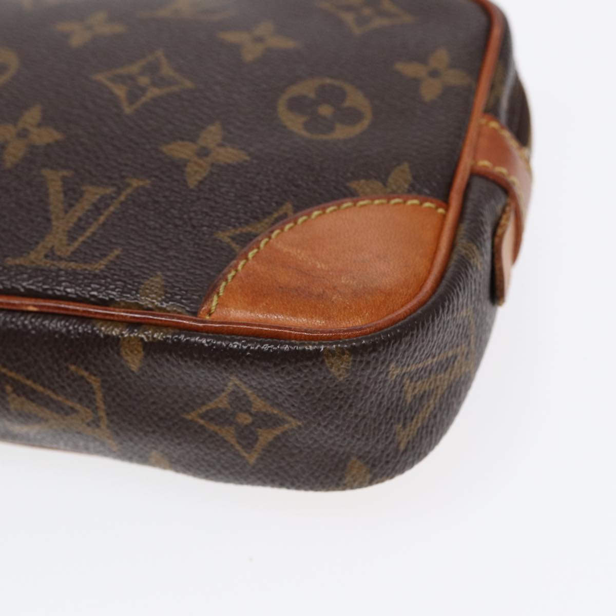 LOUIS VUITTON Monogram Marly Dragonne PM Clutch Bag M51827 LV 87478