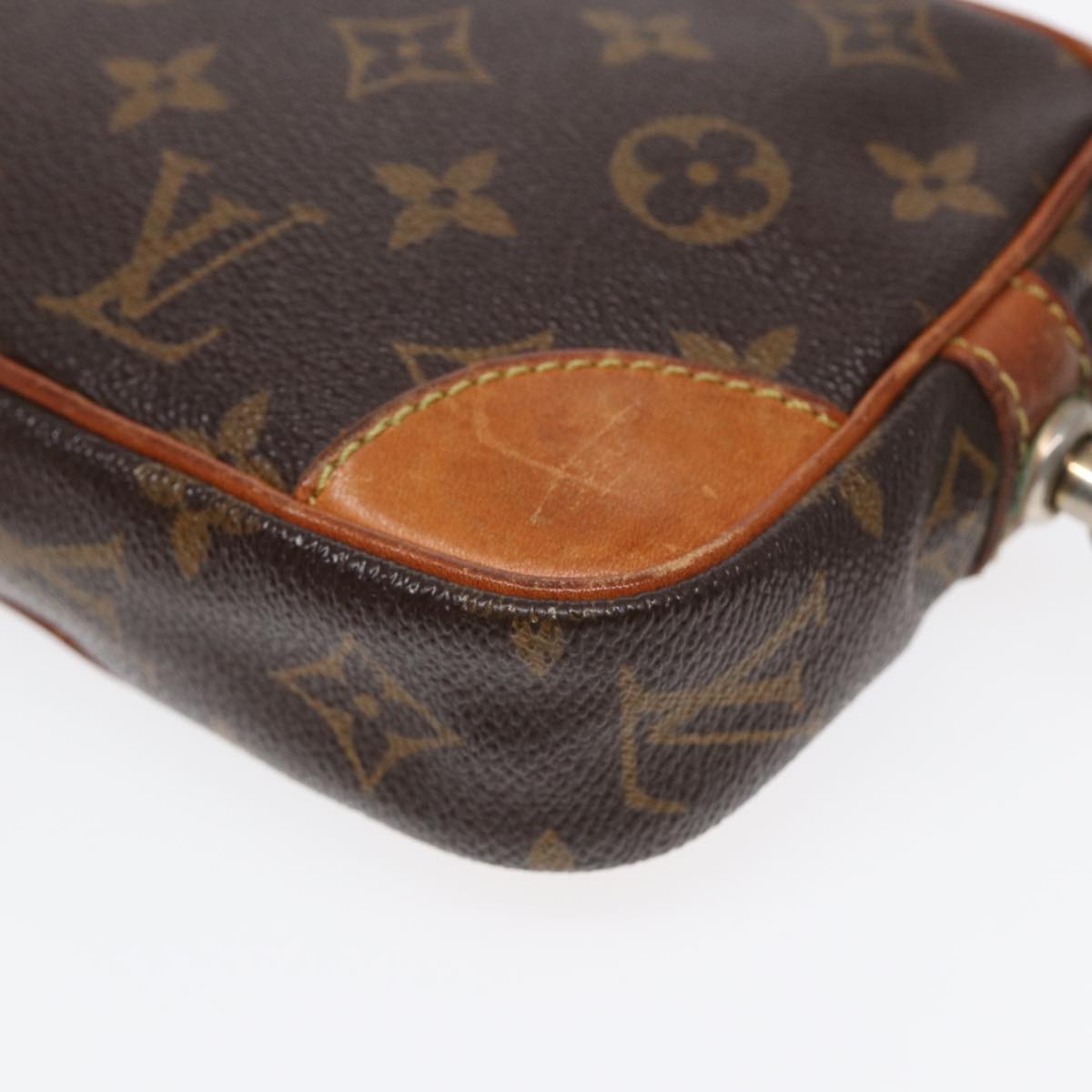 LOUIS VUITTON Monogram Marly Dragonne PM Clutch Bag M51827 LV 87478
