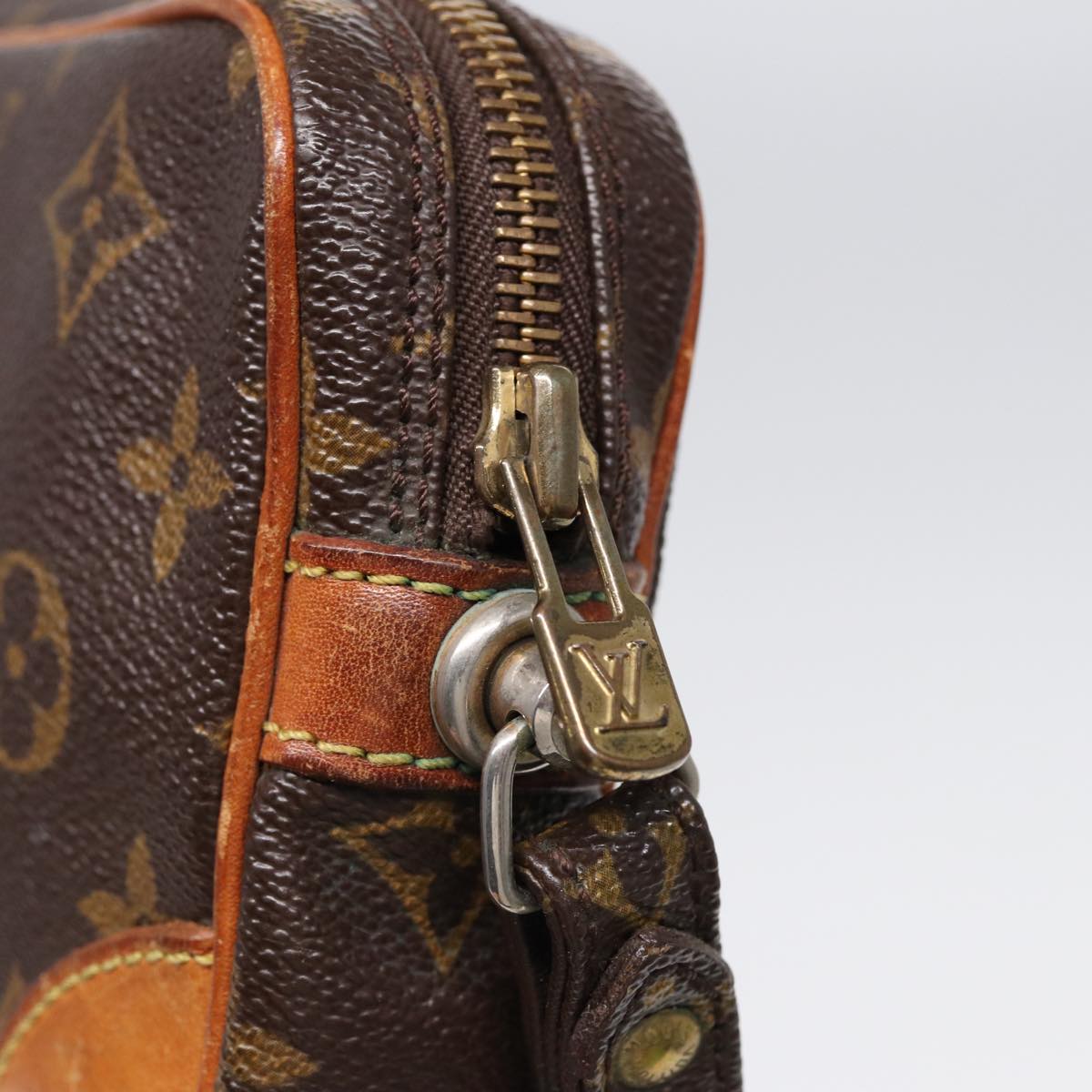 LOUIS VUITTON Monogram Marly Dragonne PM Clutch Bag M51827 LV 87478