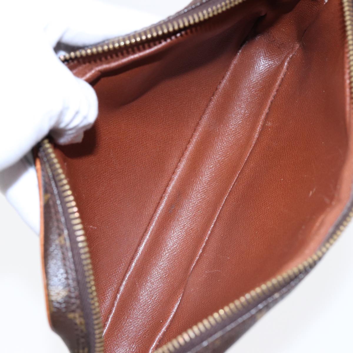 LOUIS VUITTON Monogram Marly Dragonne PM Clutch Bag M51827 LV 87478