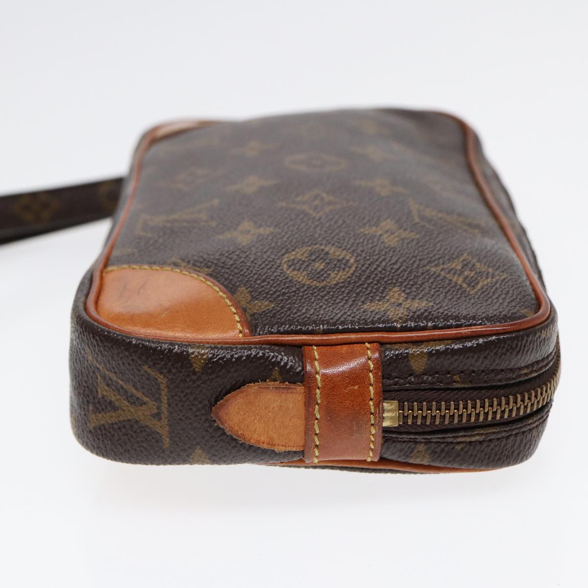 LOUIS VUITTON Monogram Marly Dragonne PM Clutch Bag M51827 LV 87478