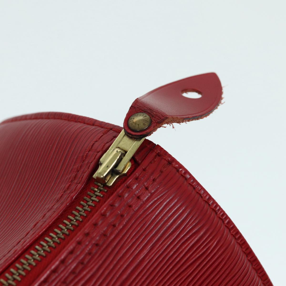 LOUIS VUITTON Epi Speedy 30 Hand Bag Castilian Red M43007 LV 87485