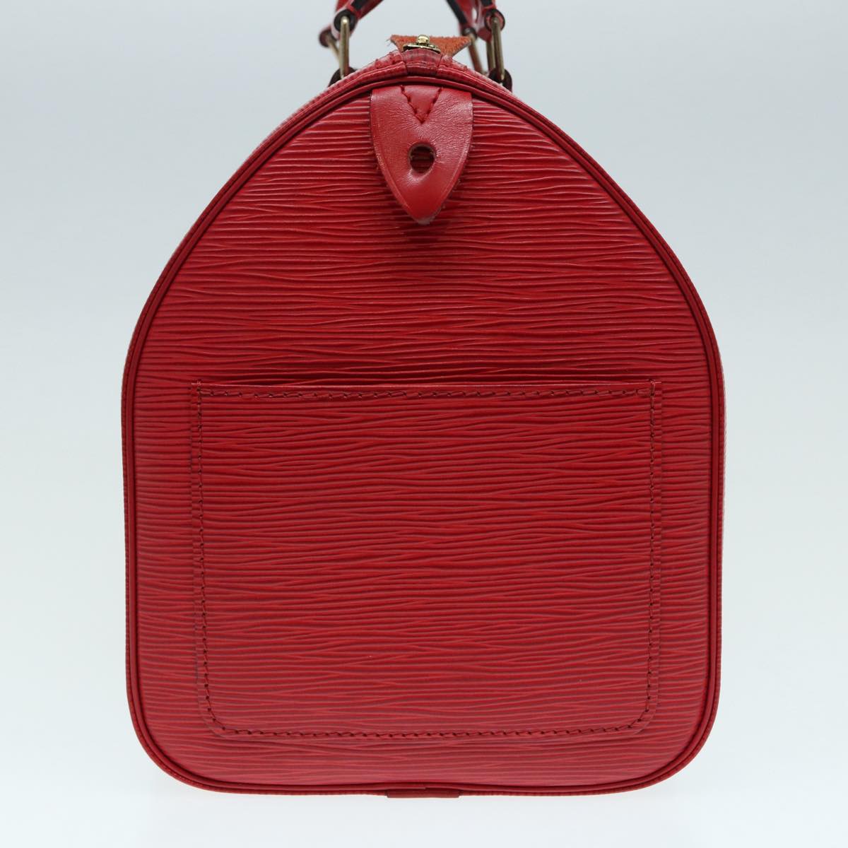 LOUIS VUITTON Epi Speedy 30 Hand Bag Castilian Red M43007 LV 87485