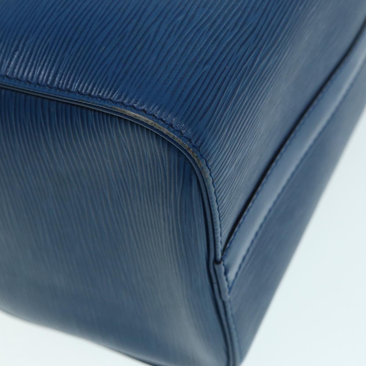 LOUIS VUITTON Epi Speedy 25 Hand Bag Toledo Blue M43015 LV 87489