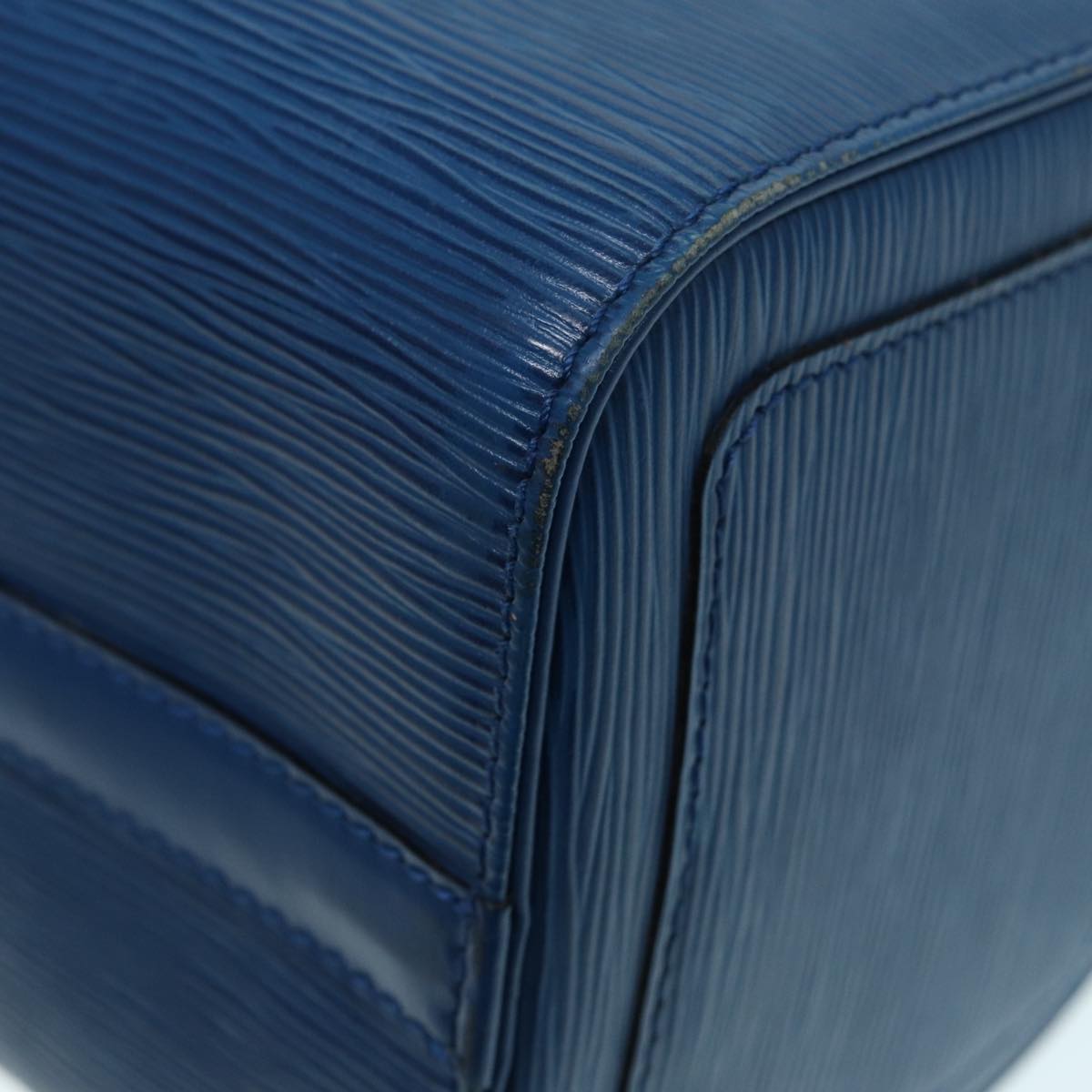 LOUIS VUITTON Epi Speedy 25 Hand Bag Toledo Blue M43015 LV 87489