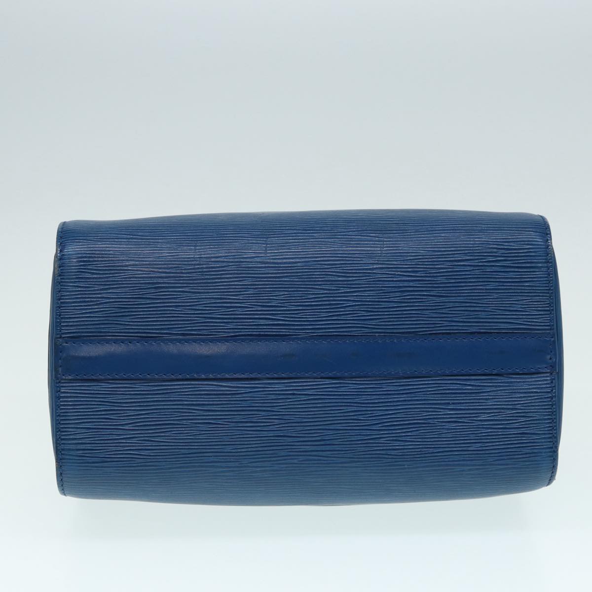 LOUIS VUITTON Epi Speedy 25 Hand Bag Toledo Blue M43015 LV 87489