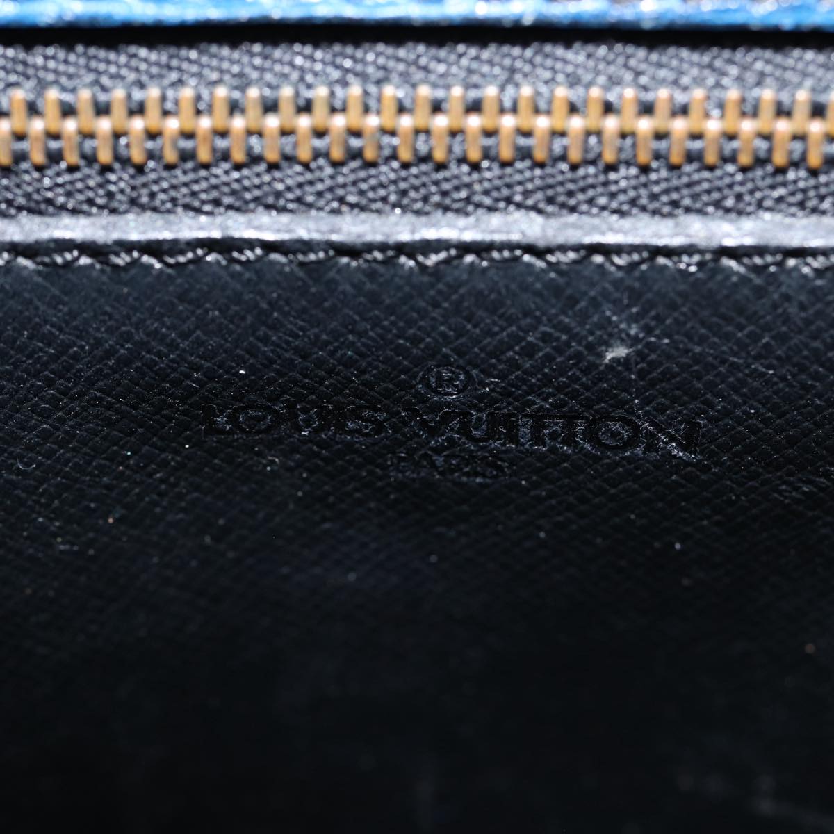 LOUIS VUITTON Epi Saint Cloud GM Shoulder Bag Toledo Blue M52195 LV 87491