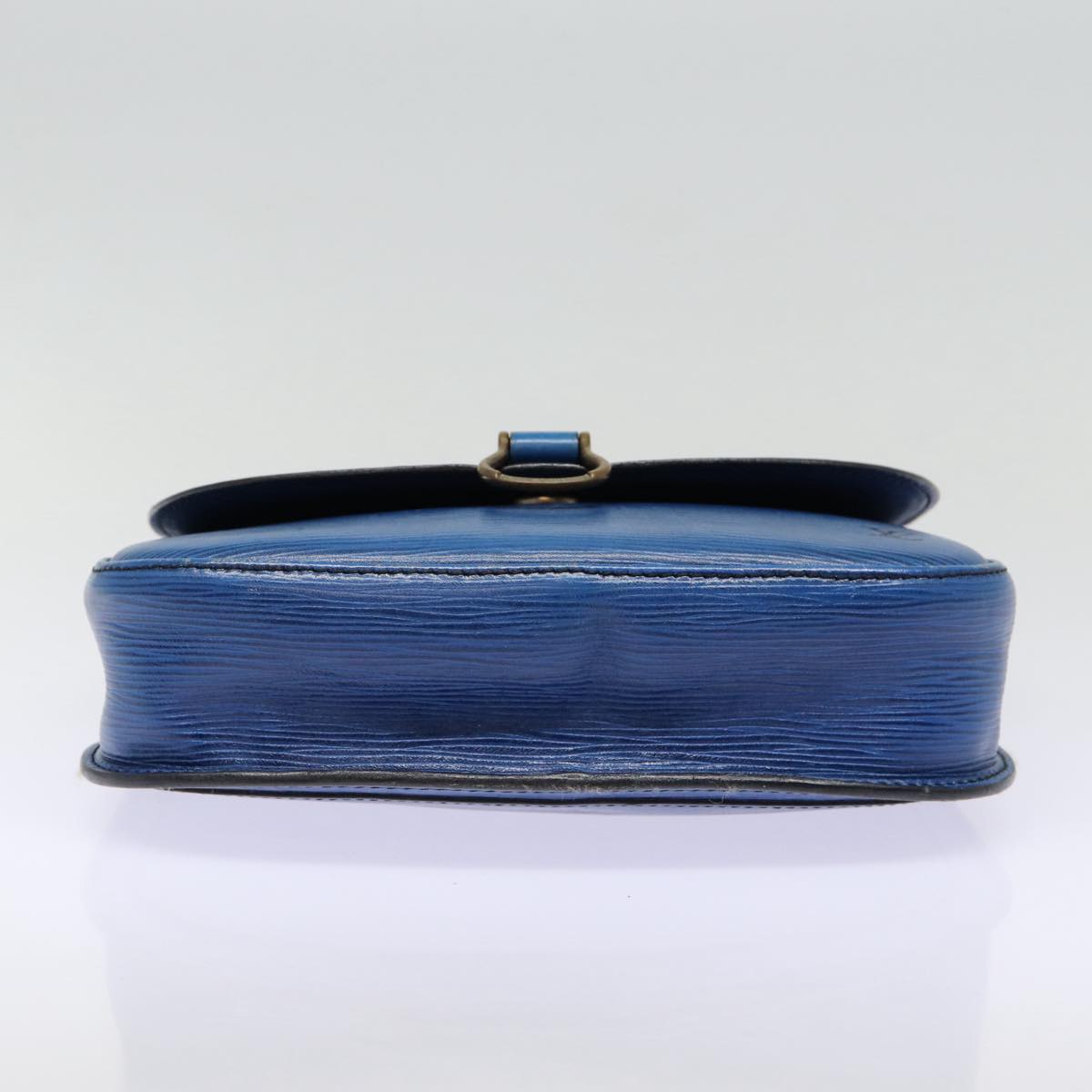 LOUIS VUITTON Epi Saint Cloud GM Shoulder Bag Toledo Blue M52195 LV 87491