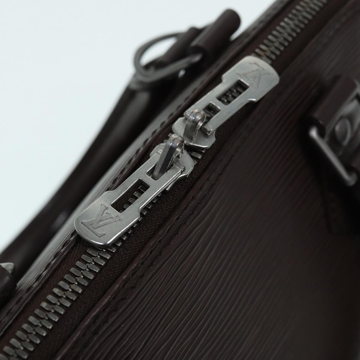 LOUIS VUITTON Epi Alma Hand Bag Mocha M5214D LV 87497
