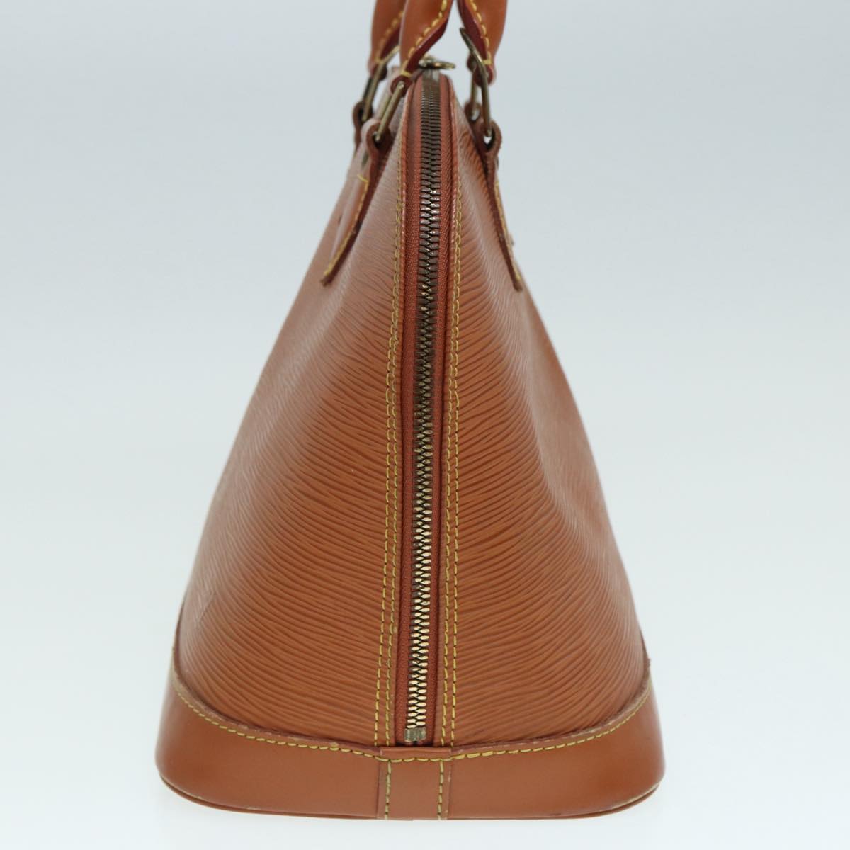 LOUIS VUITTON Epi Alma Hand Bag Brown Zipangu Gold M52148 LV 87498