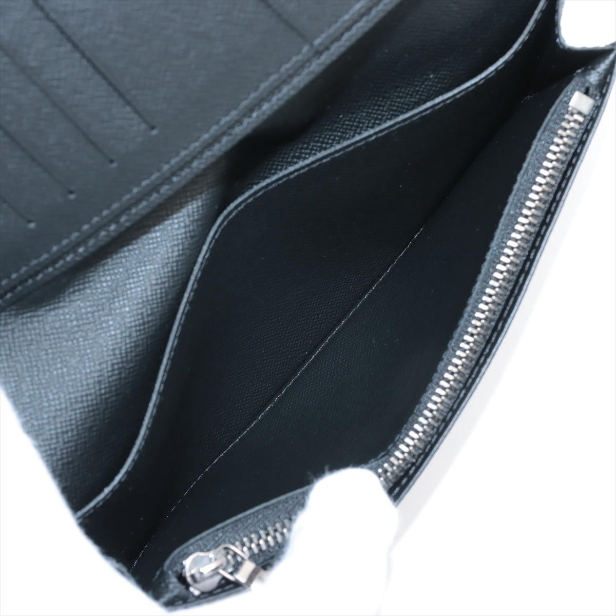 Louis Vuitton Monogram Portefolio Brother M61697 Black Long   Wallet