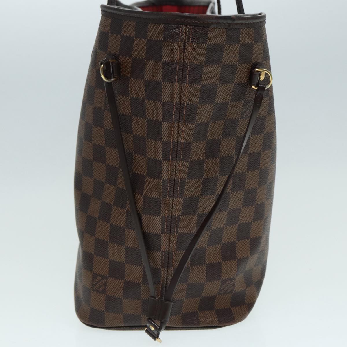 LOUIS VUITTON Damier Ebene Neverfull MM Tote Bag N51105 LV 87567