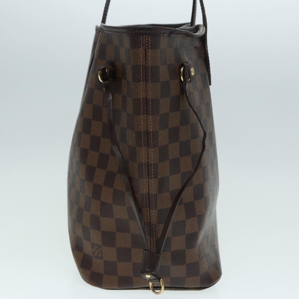 LOUIS VUITTON Damier Ebene Neverfull MM Tote Bag N51105 LV 87567