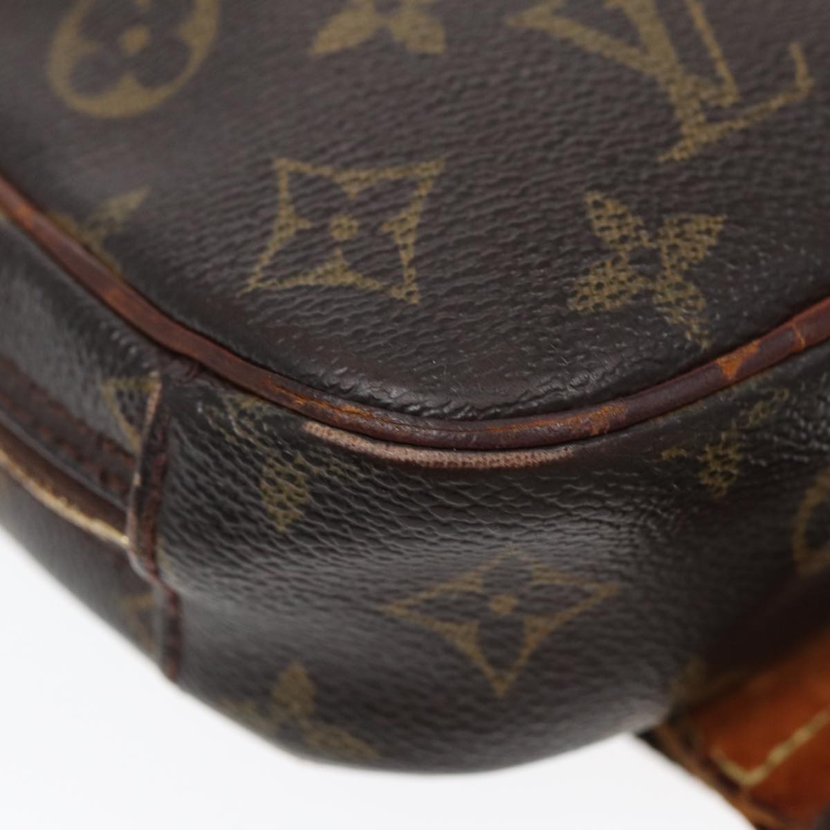 LOUIS VUITTON Monogram Pochette Gange Shoulder Bag M51870 LV 87597