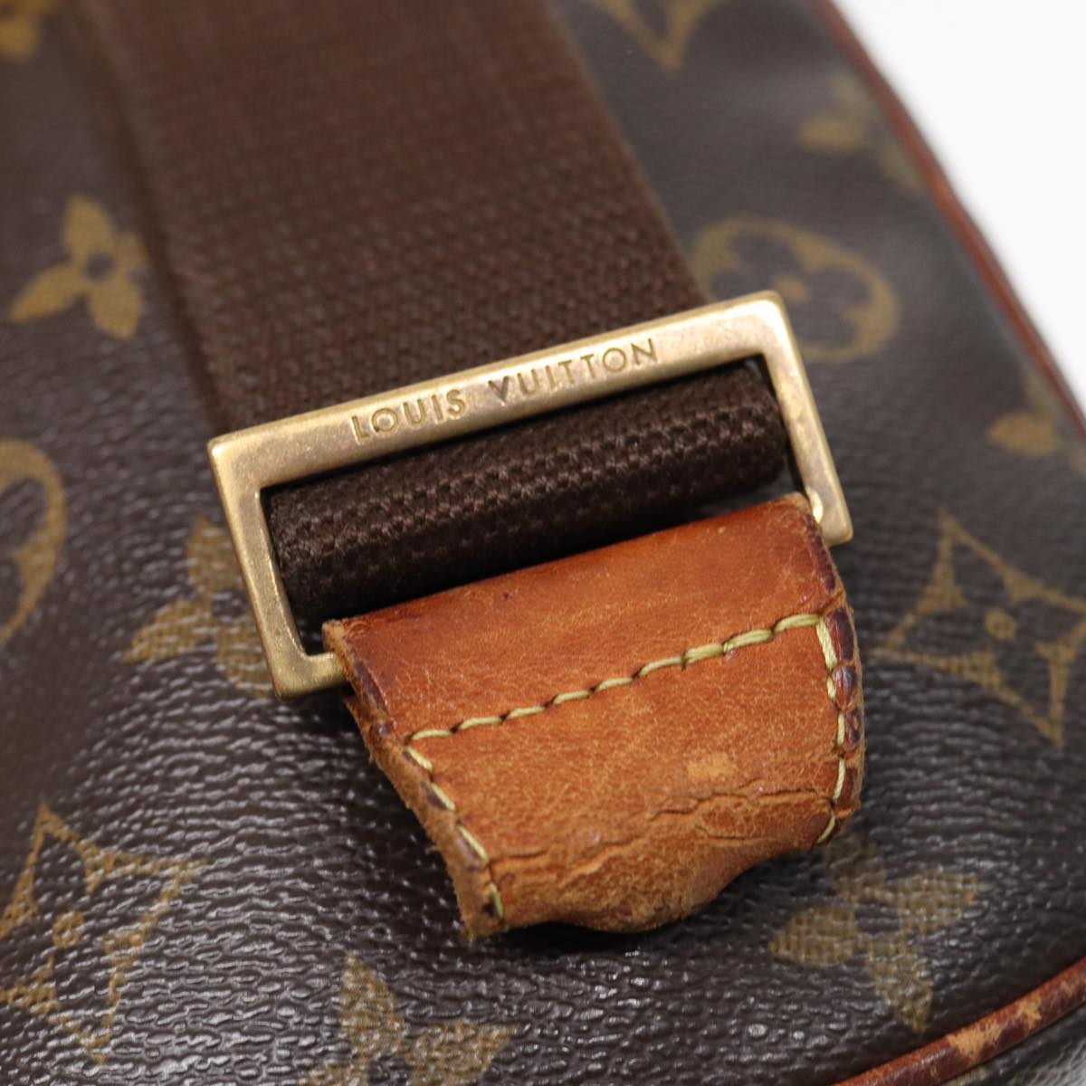 LOUIS VUITTON Monogram Pochette Gange Shoulder Bag M51870 LV 87597