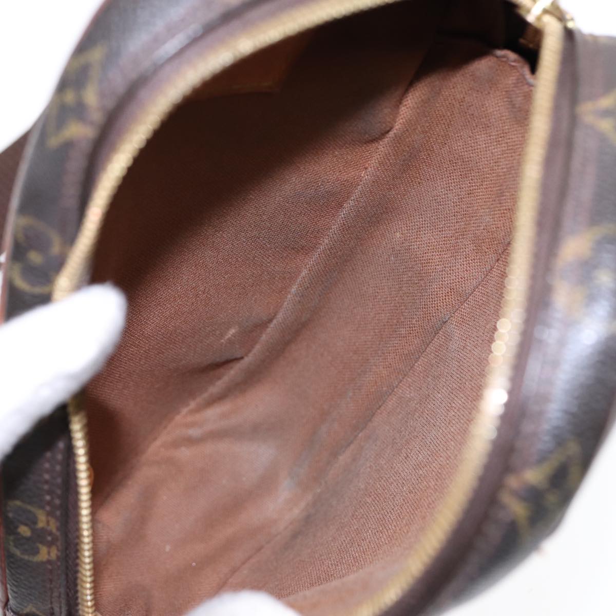 LOUIS VUITTON Monogram Pochette Gange Shoulder Bag M51870 LV 87597