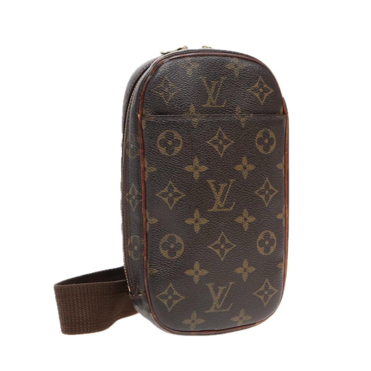 LOUIS VUITTON Monogram Pochette Gange Shoulder Bag M51870 LV 87597