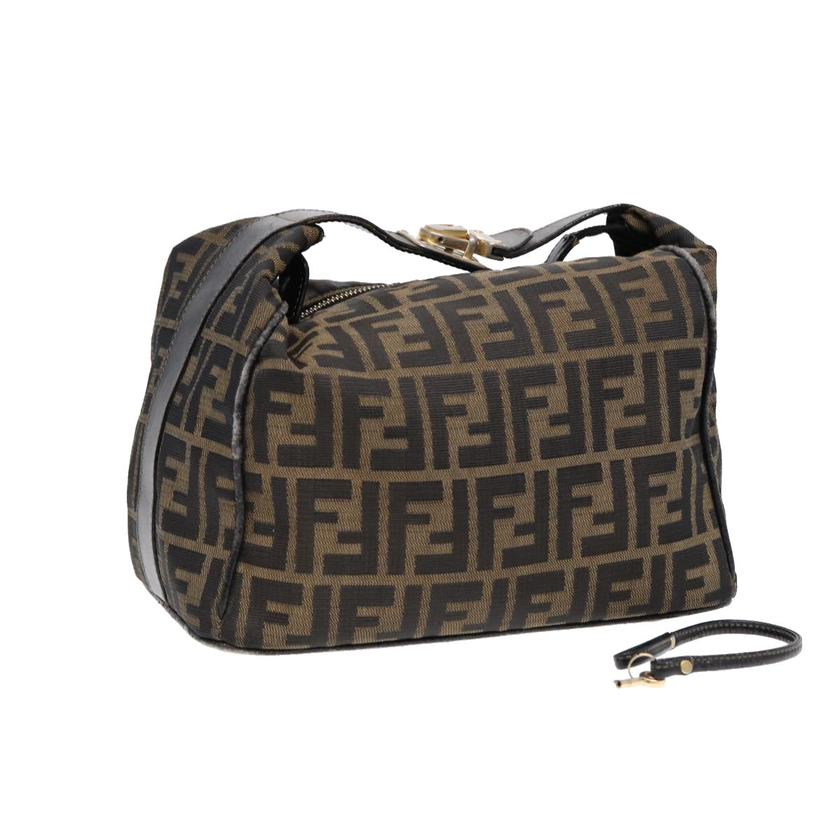 Luxury Fendi Zucca Canvas Hand Bag Brown87646