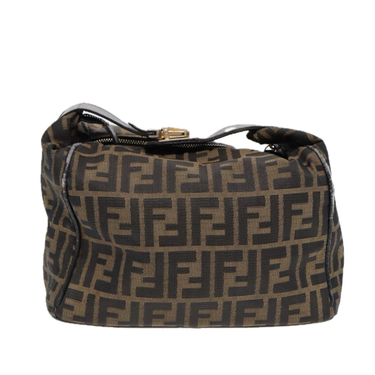 Luxury Fendi Zucca Canvas Hand Bag Brown87646