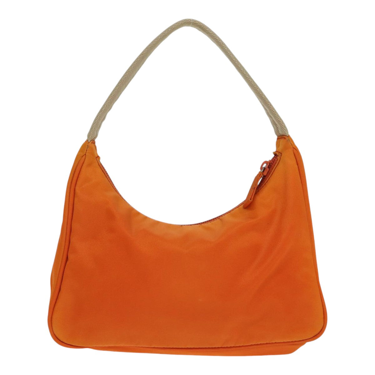 Luxury Prada Hand Bag Nylon Orange  87671
