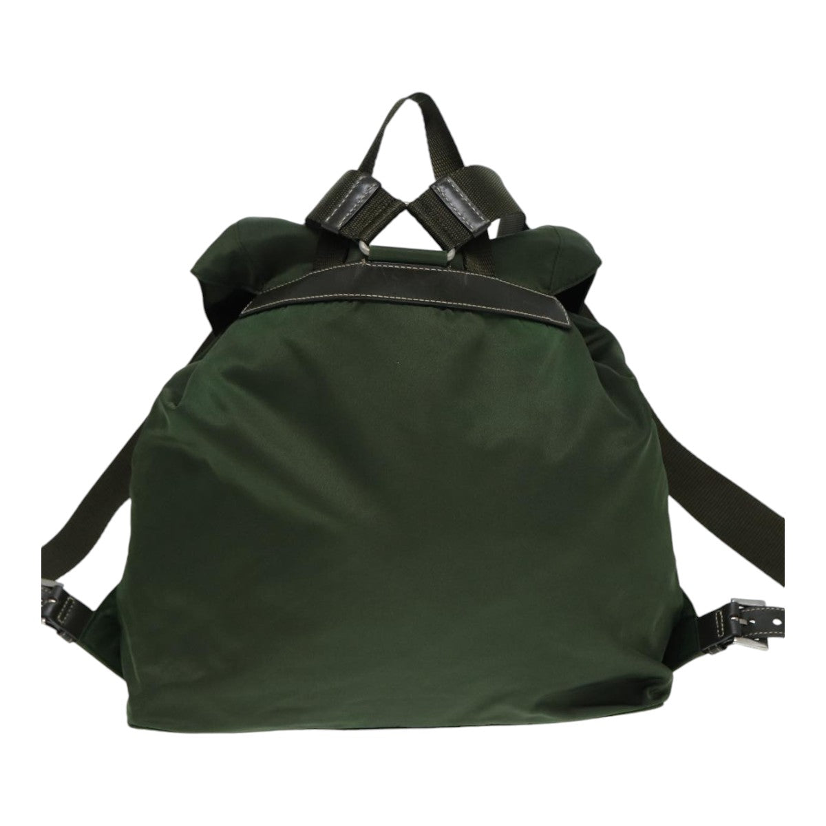 Luxury Prada Backpack Nylon Khaki  87680
