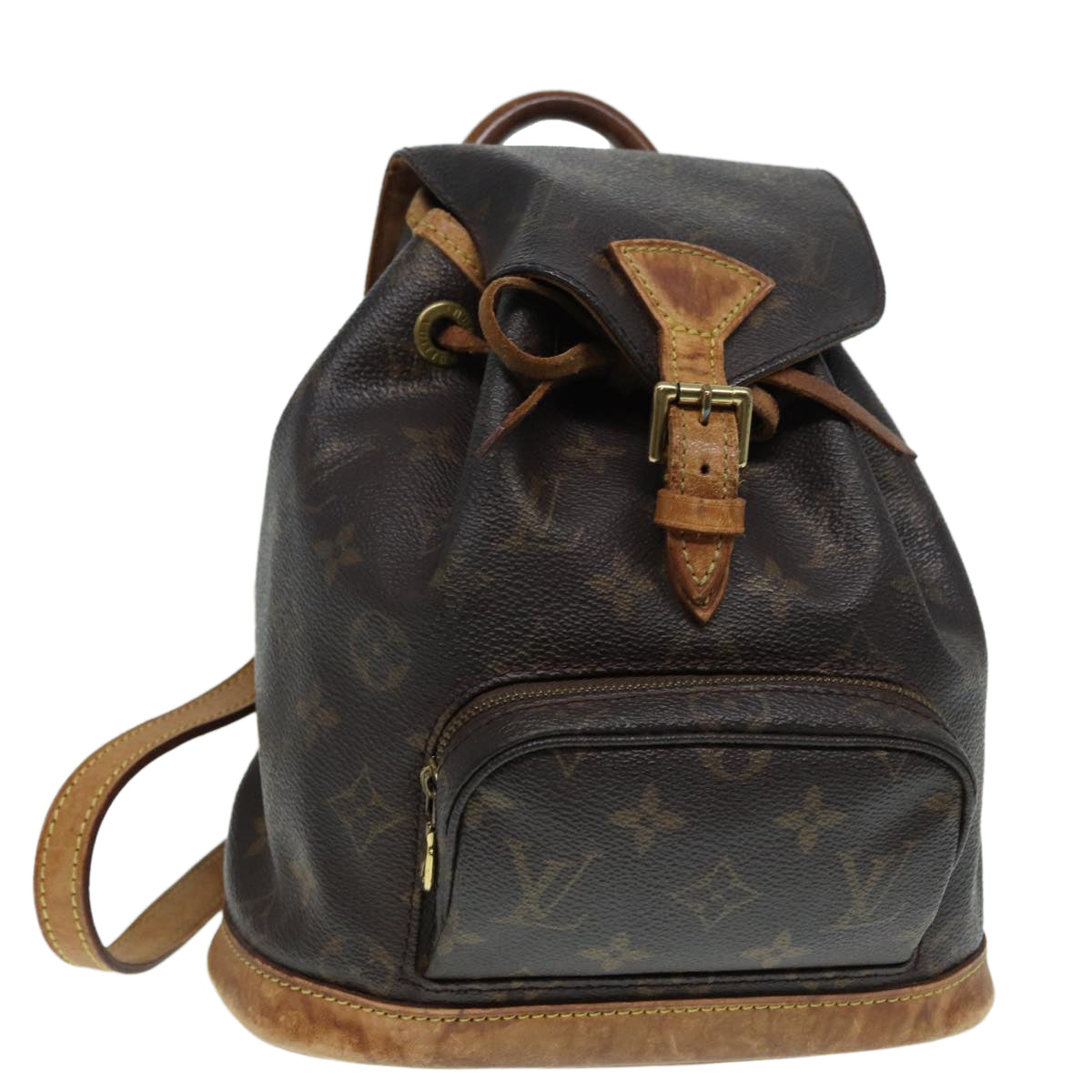 LOUIS VUITTON Monogram Montsouris PM Backpack M51137 LV 87701