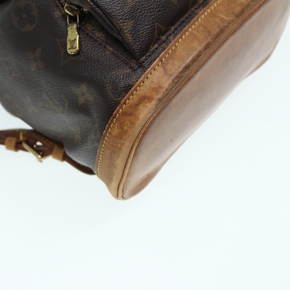 LOUIS VUITTON Monogram Montsouris PM Backpack M51137 LV 87701