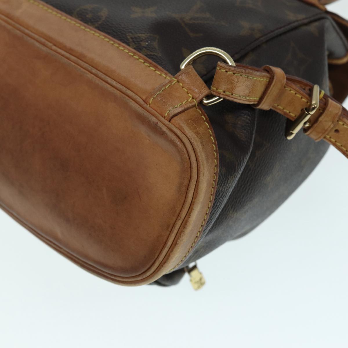 LOUIS VUITTON Monogram Montsouris PM Backpack M51137 LV 87701