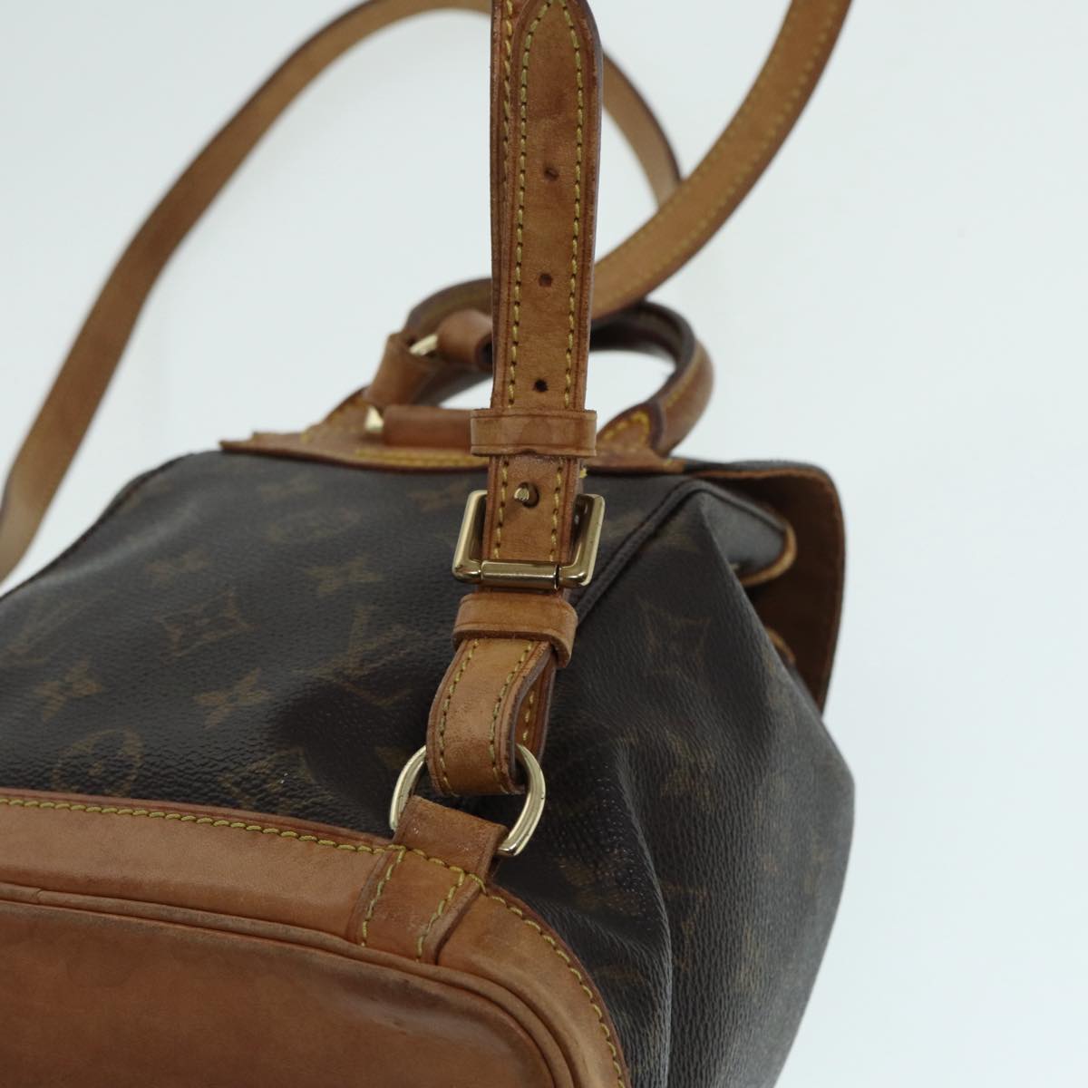 LOUIS VUITTON Monogram Montsouris PM Backpack M51137 LV 87701
