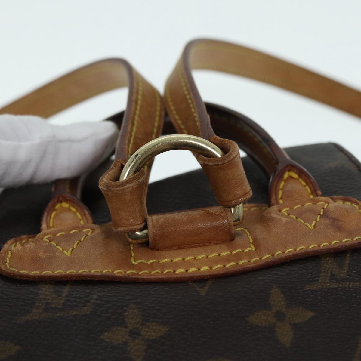 LOUIS VUITTON Monogram Montsouris PM Backpack M51137 LV 87701