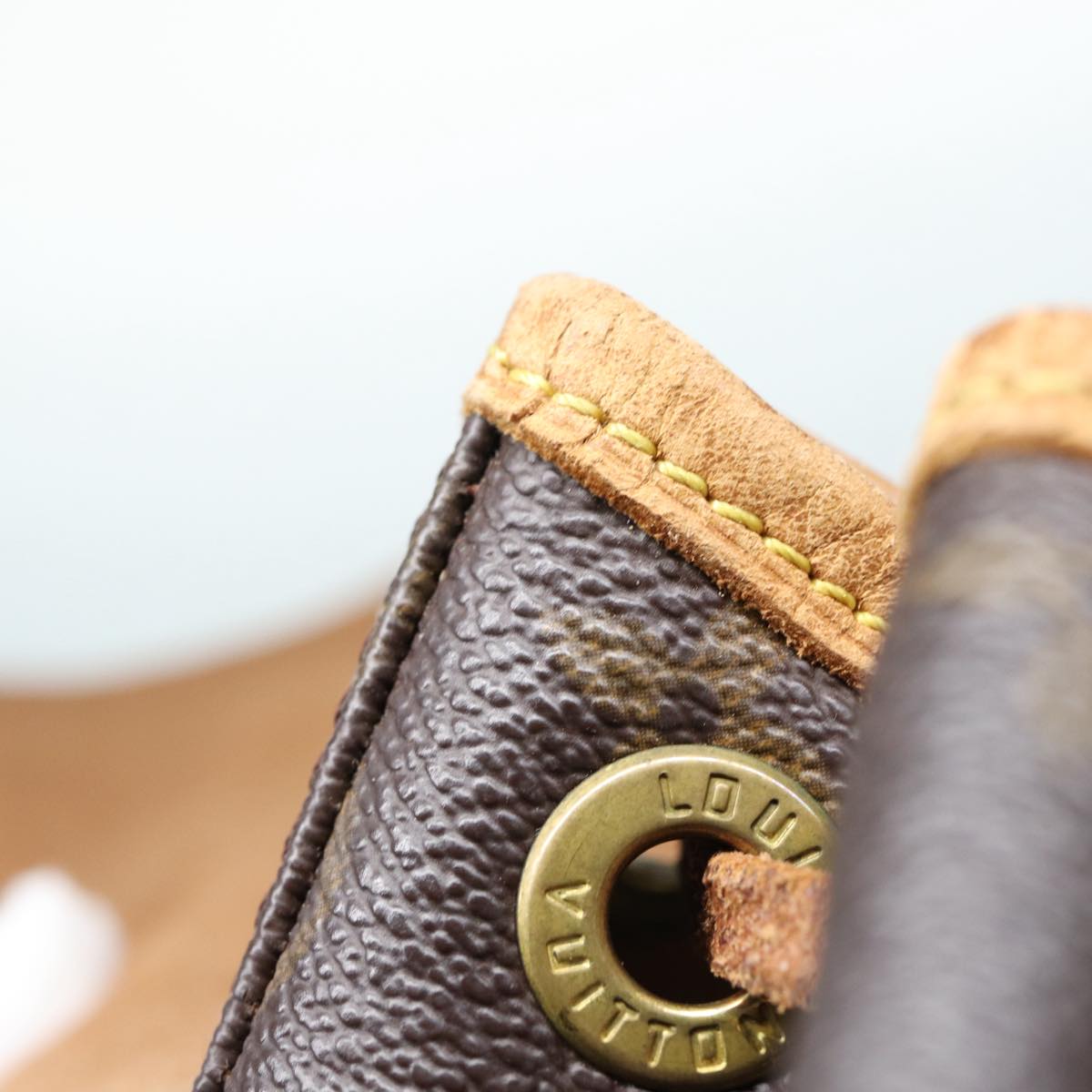 LOUIS VUITTON Monogram Montsouris PM Backpack M51137 LV 87701