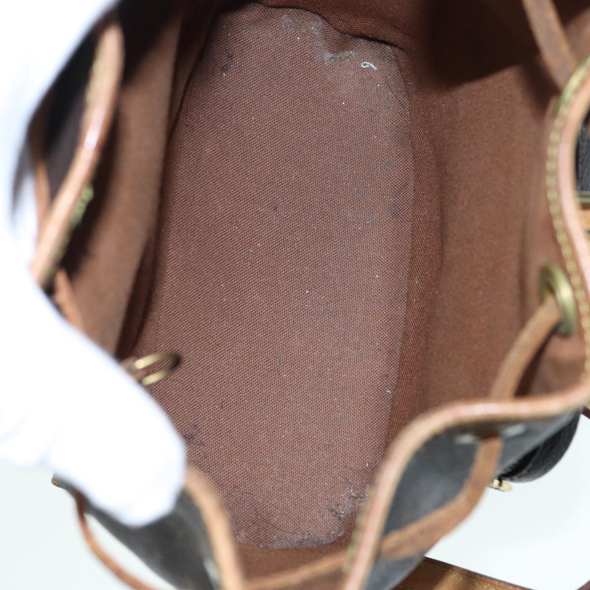 LOUIS VUITTON Monogram Montsouris PM Backpack M51137 LV 87701