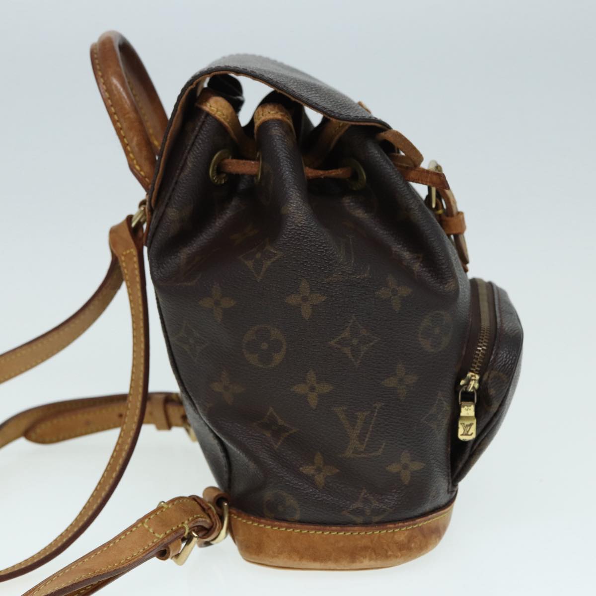 LOUIS VUITTON Monogram Montsouris PM Backpack M51137 LV 87701