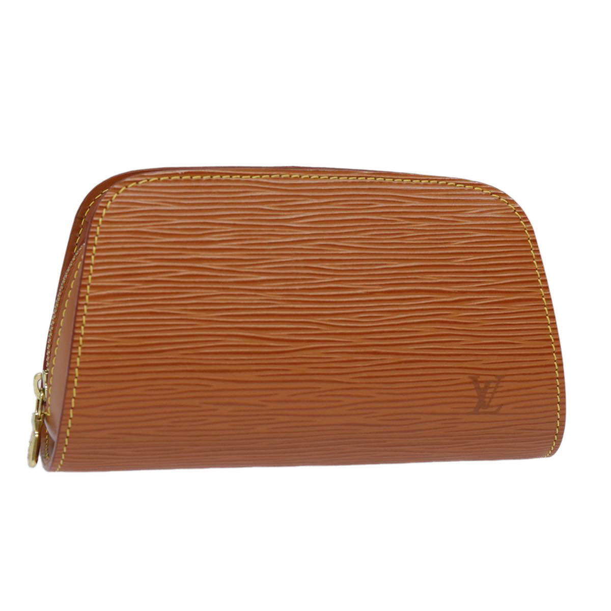 LOUIS VUITTON Epi Dofille PM Cosmetic Pouch Zipangu Gold M48448 LV 87710