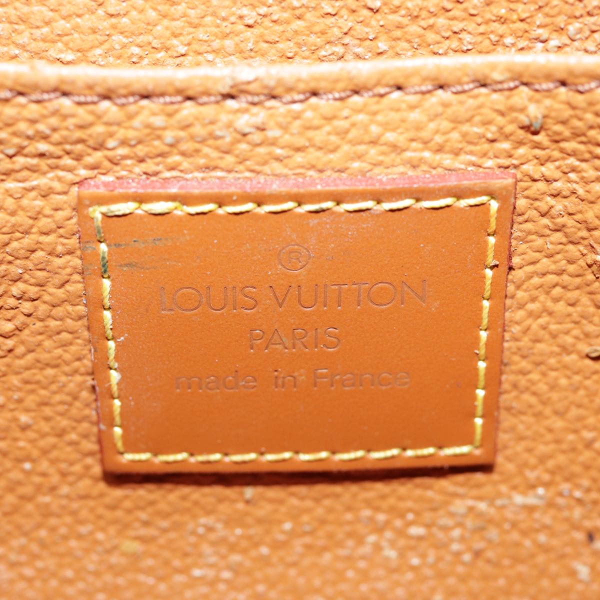 LOUIS VUITTON Epi Dofille PM Cosmetic Pouch Zipangu Gold M48448 LV 87710