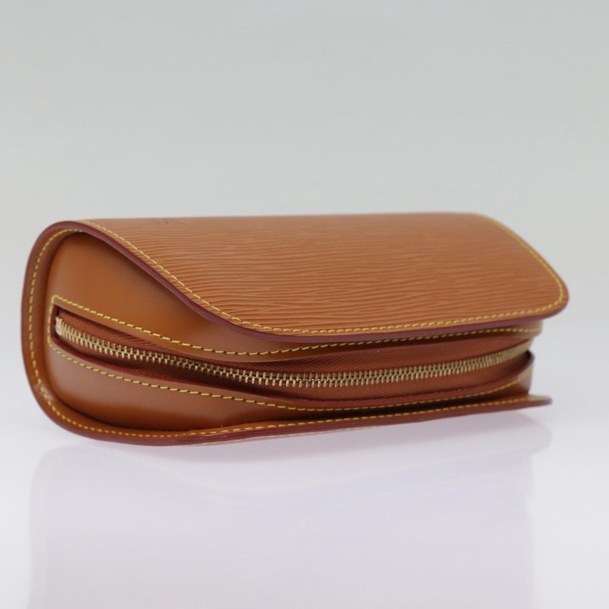 LOUIS VUITTON Epi Dofille PM Cosmetic Pouch Zipangu Gold M48448 LV 87710