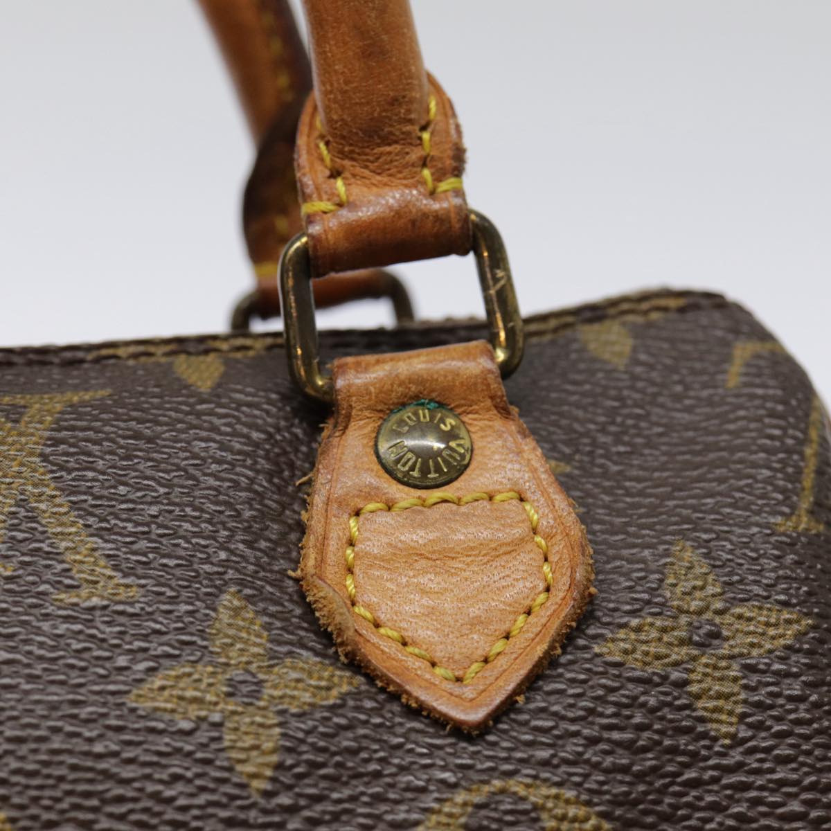 LOUIS VUITTON Monogram Mini Speedy Hand Bag M41534 LV 87712